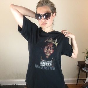 OVERSIZED BIGGIE SMALLS T-SHIRT